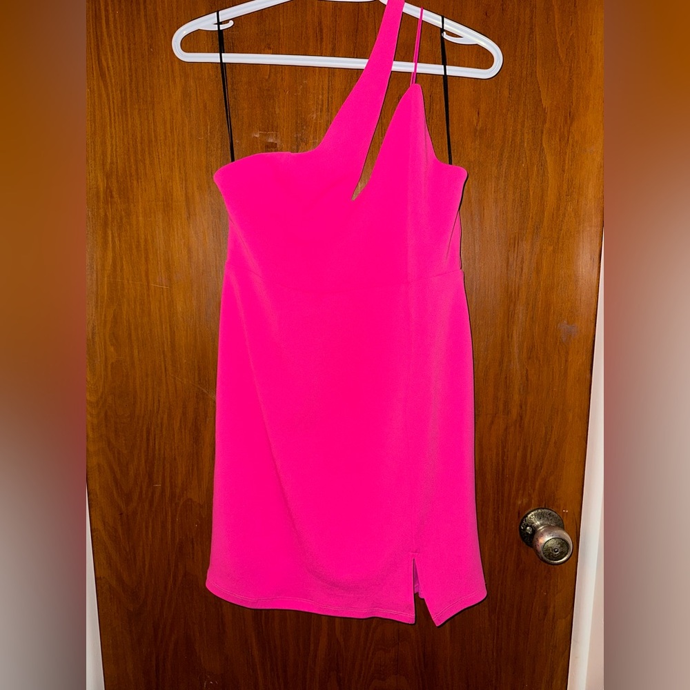 Lulu’s One Shoulder Mini Dress